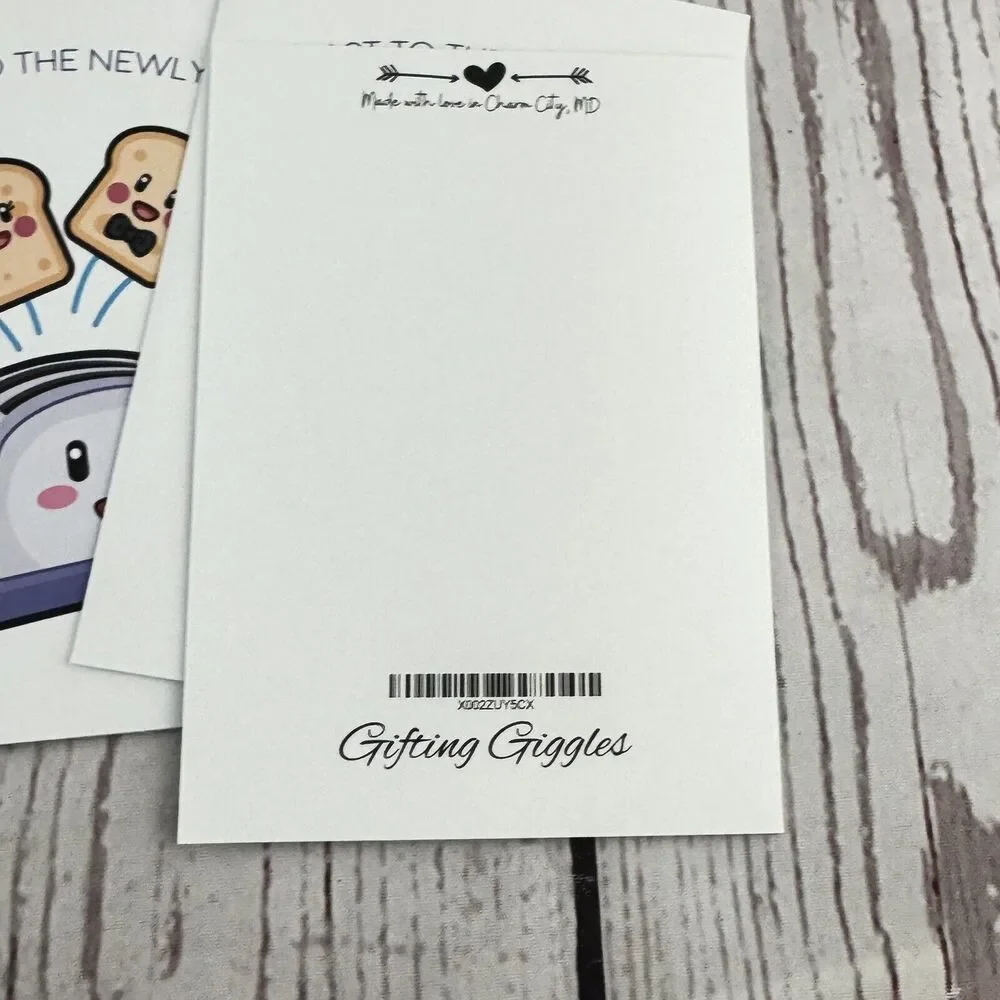 GIFTING GIGGLES 3-Pack Funny Wedding Cards with Envelopes and Seals